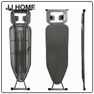【JJ HOME】Standing Ironing Board with Premium Board Cover and Iron Rest - Retractable
