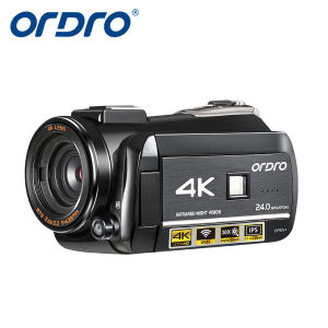 Máy Quay Hồng Ngoại ORDRO AC3 Máy Quay Video 4K Chuyên Nghiệp Với Zoom Kỹ Thuật Số 30X & Điều Khiển Từ Xa IR & Wifi Ứng Dụng