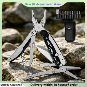 MOSSY OAK 21 In 1 Multi Tool Plier Wire Stripper Folding Plier Outdoor Camping Multitool Portable Folding Pocket Pliers