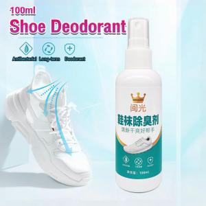 Shoes Deodorant Spray Safe Deodorization Shoes Stink Freshener Socks Odor Remover Spray 100ML