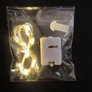 Dây đèn led trang trí fairylight đom đóm có sẵn pin dài 05m1m 2m 3m 4m nhiều màu