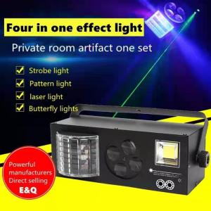 Remote Control LED 4 In 1 Gobo Laser Efek Strobo