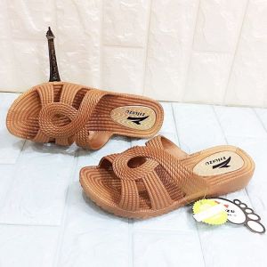 [Free Shipping] Smart Slippers For Women Summer Indoor Slippers Non-Slip Bathroom Slippers Thick-Soled Shower Sandals Model 1661