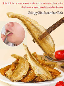 🔥 Crispy Snacks With Small Yellow Fish Chunks Strips Slices Big Juicy Rich Flavor Layered Aroma Spicy Crispy Two Flavors Fresh Boneless Snack 香酥黄花鱼