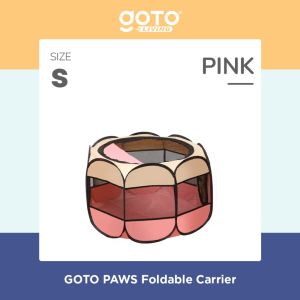 Goto Paws Kandang Kucing Lipat Portable Jumbo Tenda Anjing 8 Panel
