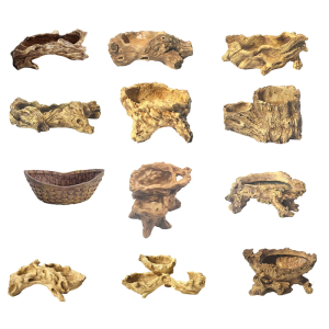 Resin Tree Root Succulents Planter Flowerpots Imitating Stumps Designs for Home Garden Spaces Indoor Outdoor Use