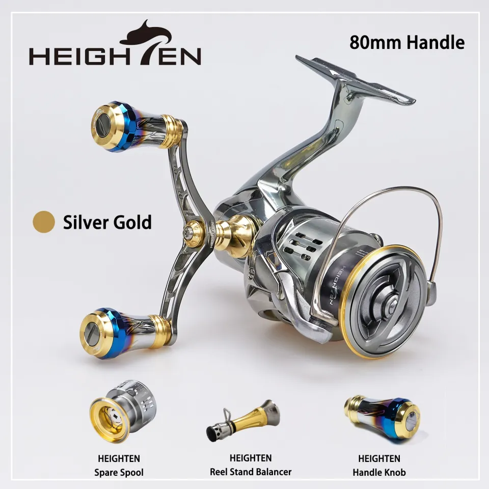 ZZOOI HEIGHTEN Spinning Reel Handle 80mm / 98mm for Shimano