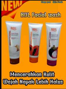 SABUN BDL BRIGHTENING Facial Wash - Gel pembersih wajah 100g BPOM VIRAL