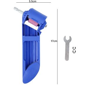เครื่องเหลาหัวเจาะแบบพกพาเครื่องเหลาขัดโลหะสว่านไฟฟ้าเลื่อยโซ่อเนกประสงค์อุปกรณ์สำหรับบ้านอุปกรณ์ขัดเร็ว