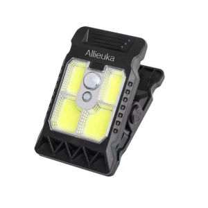 Allieuka Sensor Solar Light High Brightness Energy Saving No Drill Required Household Outdoor Camping Light