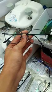 Ratna88 Frame Kacamata Pria/Wanita Cat Eye RO6639 Anti Sinar Matahari