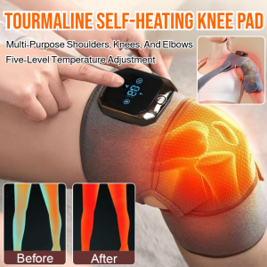 Tourmaline Self-Heating Knee Pad Magnetic Therapy Knee Protector Electric Shoulder Hot Compress Massager Arthritis Brace Support Pain Relief