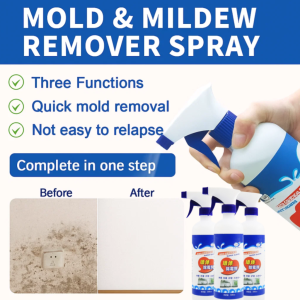 Wall Mold Remover Spray Household Mildew Spot Removal Cleaner Bathroom Wall Wood Floor Mold Remover Stain Remover Anti-mold Rate 99%