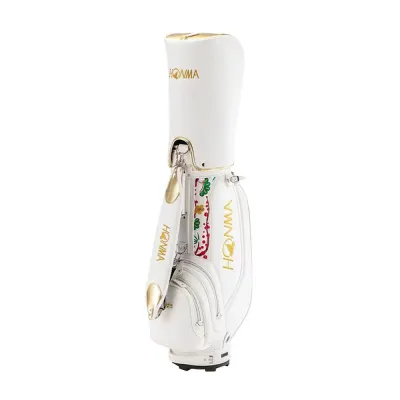 Honma Beres 08 GOLF Bag Mens and Womens Portable GOLF Bag Fashion Club Bag GOLF Set Bag Waterproof PU Leather Bag