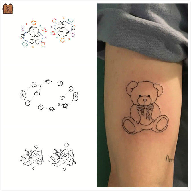 Tadashi Tattoo | Gấu tượng trưng cho tinh thần chiến binh, lòng dũng cảm,  sự thiện chiến trong chiến đấu. Nếu bạn cũng có c... | Instagram