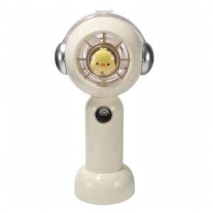Damda Mini Fan Cute Chick Handheld Portable USB Rechargeable Personal Air Cooler