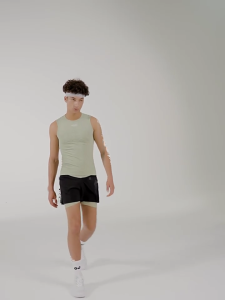 สายรัดออกกำลังกายระบายอากาศได้ดีไร้รอยต่อที่คาดผมแบบถักยืดหยุ่นสูงสำหรับเทนนิสวิ่งปั่นจักรยานโยคะ