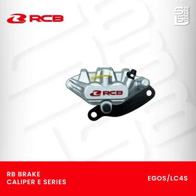 RCB BRAKE CALIPER E-SERIES [F] EGO S/LC4S SILVER (9803-679)