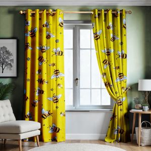 Gorden Jendela Gorden Anak anak karakter size L120cm X T225cm Free Tali&hook