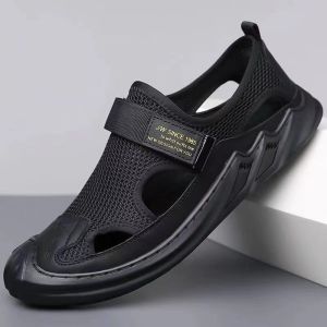 Free Shipping MenS Summer Breathable New Style Simple And Versatile Sandals MenS Perforated Shoes MenS Soft-Soled Slip-On Casual Shoes MenS Summer Breathable New Style Simple And Versatile Sandals MenS Perforated Shoes MenS Soft-Soled Slip-On C