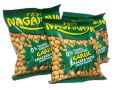 NAGARAYA Brand Cracker Nuts - Zero Transfat and Zero Cholesterol - Garlic Flavor (pack of 6 pieces x 160 grams). 