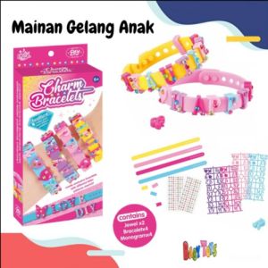 TokoYoyo Mainan Anak Perempuan Meronce Manik Membuat Gelang Kerajinan Anak DIY 3D Kreativitas