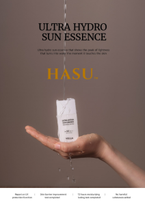 Korea VELLA Ultra Hydro Sunblock Essence SPF50+ PA++++ (30ml)