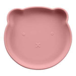 Trọng lượng NHẸ GẤU tấm Silicone hoat hình đĩa em bé em bé Nhiều Màu Đĩa có đế hút cho trẻ em trẻ mới biết đi dễ dàng vệ sinh