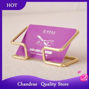 [Chandrae] Business Card Holder Desk Bracket Cards Organizer Office Gift Display Holders