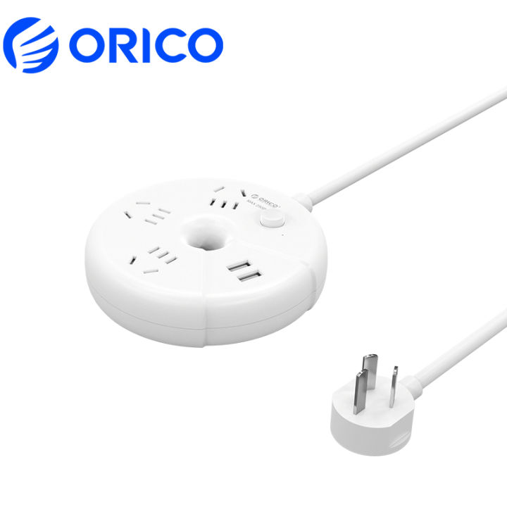ORICO Electrical Sockets With 1.8M Extension Cable 4AC Outlets Power ...
