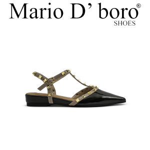Womens Flat Sandals Studded Design LY 28828 Beige/Black C74