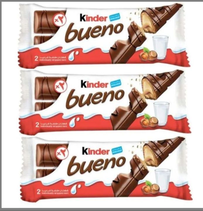 Kinder Bueno Chocolate Wafer (43g x 3 pack) | Lazada Singapore