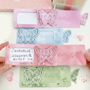 MACRAMEX 5-Pack Set Material Kit Butterfly Pull-out Card Romantic Creative Wedding Party Invitations  Handmade Surprise Postcard Valentines Day