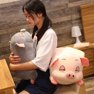 GẤU BÔNG HEO MẮT HÍP VẢI MINISO 4 CHIỀU CAO CẤP HÀNG NHẬP KHẨU LÔNG MỊN