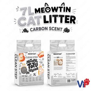 Cat Litter Tofu 7L MEOWTAIN CleanStep Clumping Natural Cat Litter