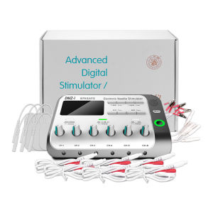 Suolaer 6 Output Electric Electroacupuncture Acupuncture Needle Body Muscle Stimulator Physiotherapy TENS Machine Relax Massager Device