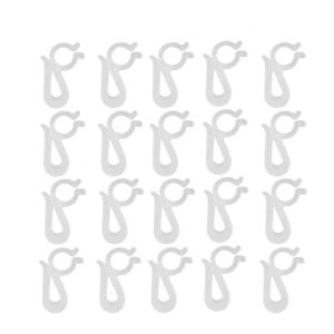Decoration Hooks For Indoor Outdoor Use Plastic S Hooks Easy To Installation For Holiday Party Wedding Decoration