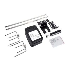 Efficient Electric Barbecue Tool Set with Adjustable Height Sliders Electric BBQ Motors Suitable for Even Cooking