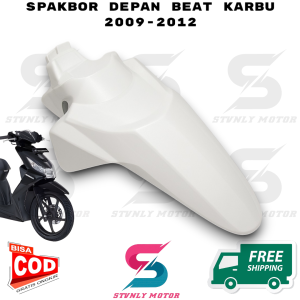 Cover Spakbor Depan Beat Karbu Putih 2009 2010 2011 2012