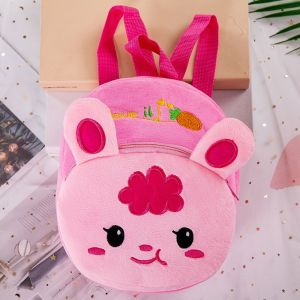MISSUP 22cm Home Decoration  Birthday Gifts Cartoon Plush Kindergarten School Children Backpack Kid Bag