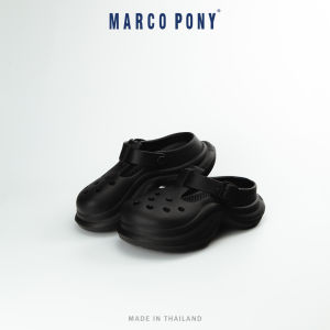 Marco Pony รองเท้าแตะผู้หญิง รองเท้าหัวโตผญ รองเท้าแฟชันผญ รุ่นยางEVA กันลื่น น้ำหนักเบา MH9034