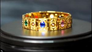 Gelang Baja Tahan Karat Zirkon Asli Gelang Kesehatan Magnetik 4 In 1 Pria  Ulang Tahun Aksesori Fashion