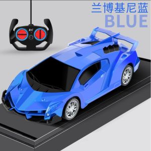 Momos life Remote Control Car 1 18 Scale Drift Racing Toy LED Light Rubber Tires Fast Response Kids Gift