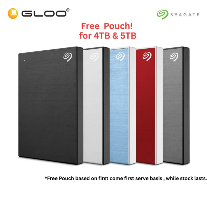Seagate One Touch Portable External Hard Disk Drive [HDD] with Password Protection