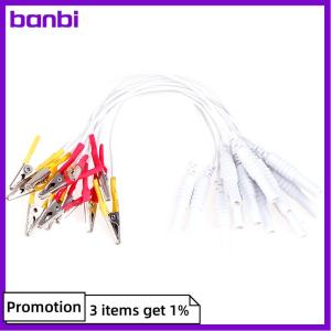 banbi 12Pcs/Set Alligator Clip Cable Electronic Acupuncture Treatment Instrument