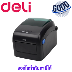 DELI เครื่องพิมพ์สติ๊กเกอร์  ( รุ่น S401 ) 203 DPI พิมพ์ความเร็วสูง 200 มม./วินาที