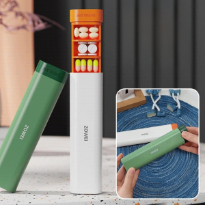 กล่องยาแบบพกพา ที่แบ่งยา กล่องแบ่งยาสามมื้อต่อวัน