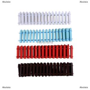 [COD] Abulaia 100x5cm Miniature Fairy Garden Wood Fence Doll House DIY Accessories Decor