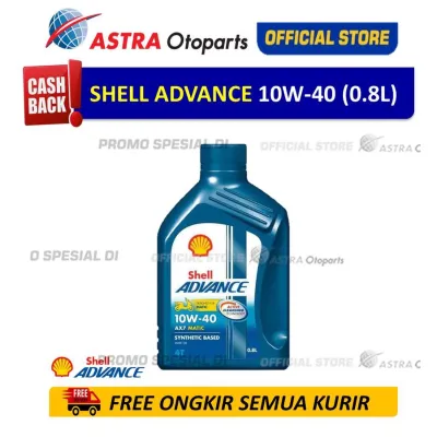 Oli Shell Advance AX7SC 10W40 0.8 L (Matic)