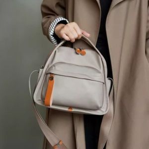 ZYJC Large Capacity Shoulder Bags Casual Vintage Handbags Fashion Multifunction Messenger Bag Women Men